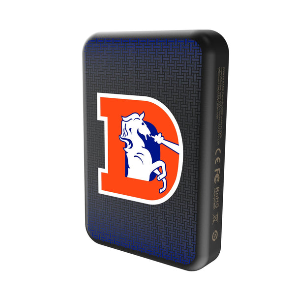 Denver Broncos 1993-1996 Historic Collection Linen Wireless Mag Power Bank Solo.Jpg
