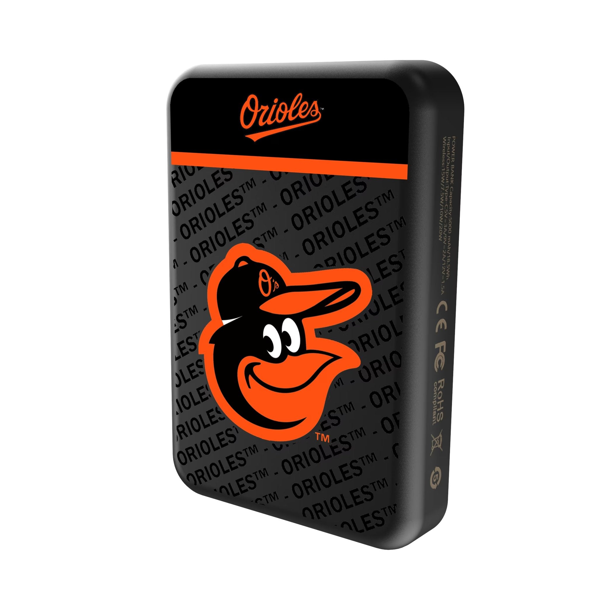 Baltimore Orioles Endzone Plus Wireless Mag Power Bank Solo.Jpg
