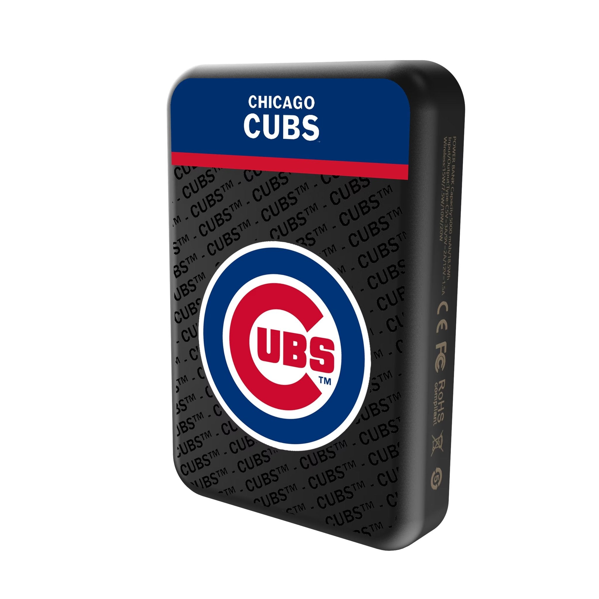Chicago Cubs Endzone Plus Wireless Mag Power Bank Solo.Jpg