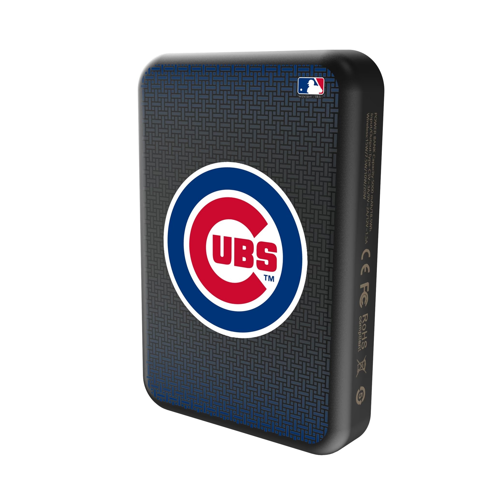 Chicago Cubs Linen Wireless Mag Power Bank Solo.Jpg