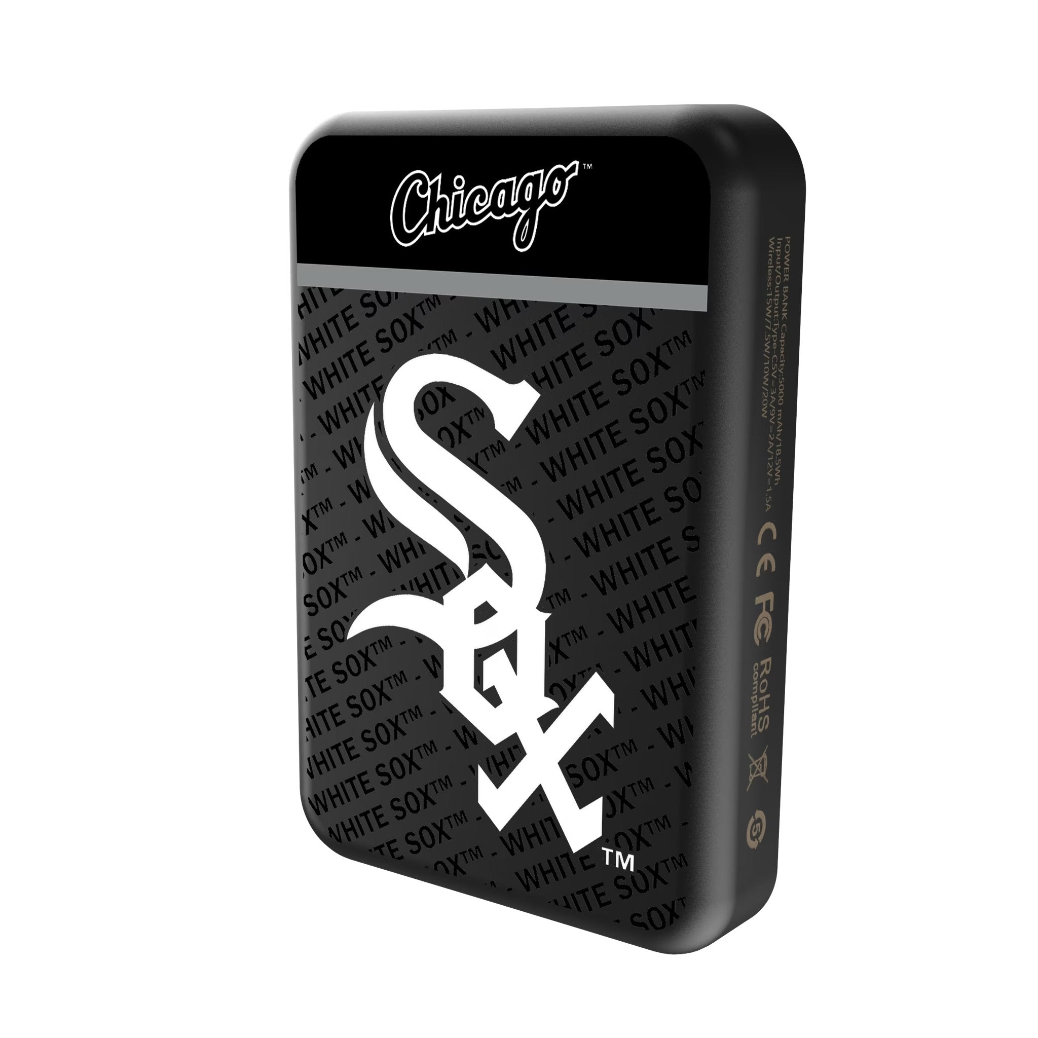 Chicago White Sox Endzone Plus Wireless Mag Power Bank Solo.Jpg