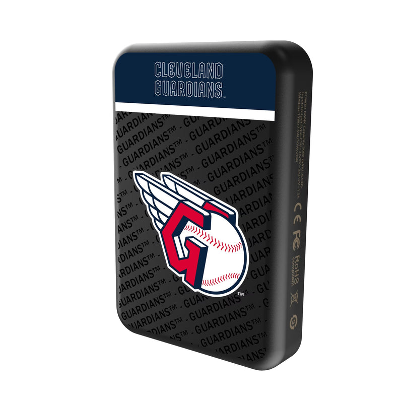 Cleveland Guardians Endzone Plus Wireless Mag Power Bank Solo.Jpg