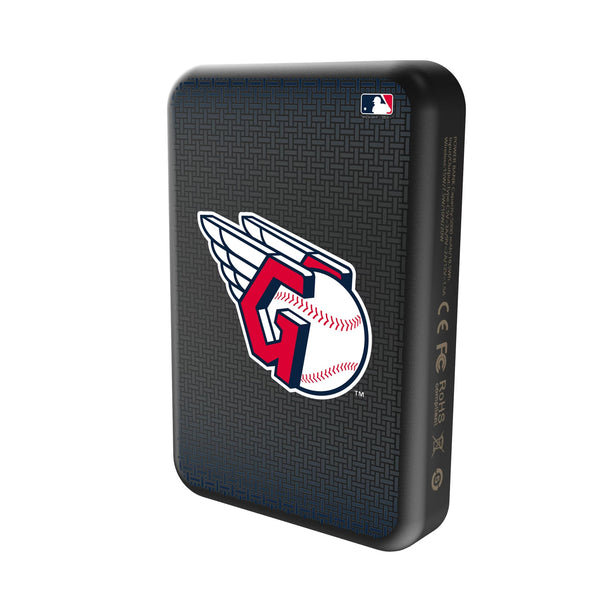 Cleveland Guardians Linen Wireless Mag Power Bank Solo.Jpg