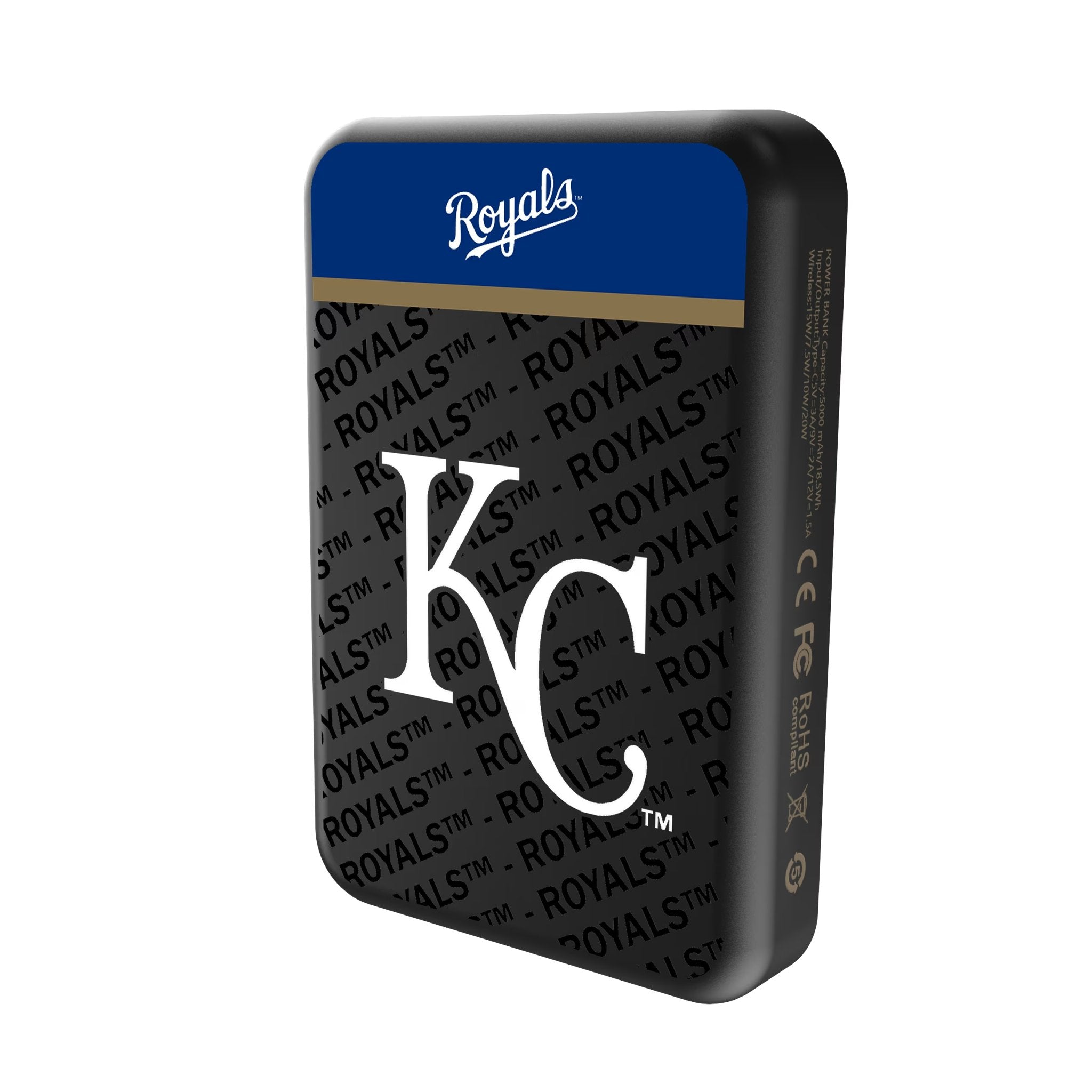 Kansas City Royals Endzone Plus Wireless Mag Power Bank Solo.Jpg