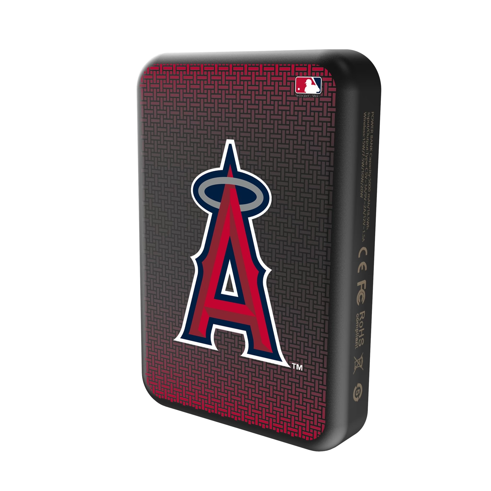 Los Angeles Angels Linen Wireless Mag Power Bank Solo.Jpg