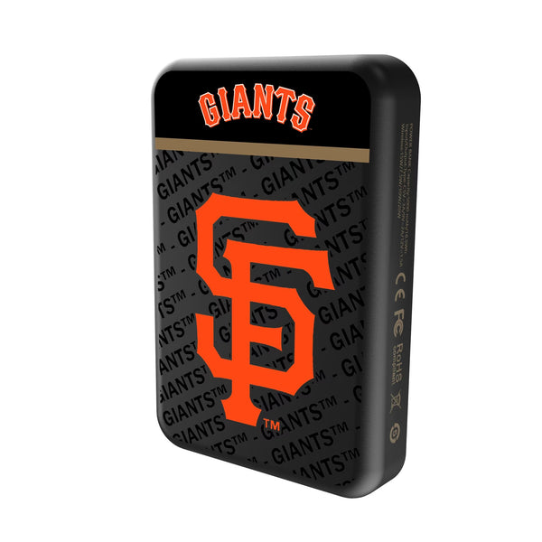 San Francisco Giants Endzone Plus Wireless Mag Power Bank Solo.Jpg