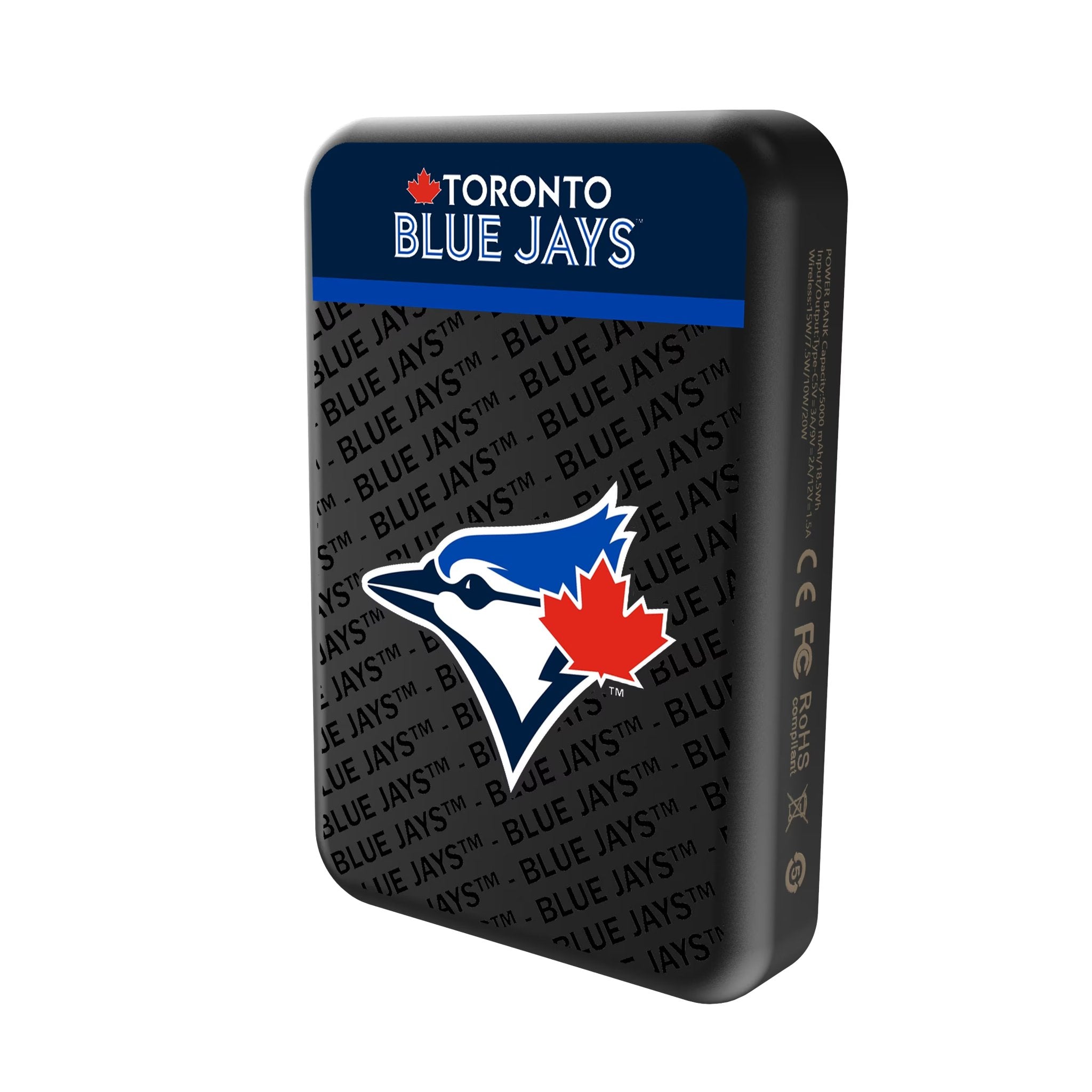 Toronto Blue Jays Endzone Plus Wireless Mag Power Bank Solo.Jpg