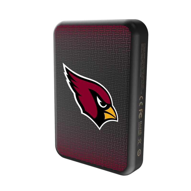 Arizona Cardinals Linen Wireless Mag Power Bank Solo.Jpg