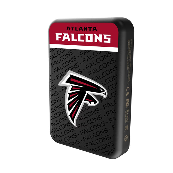 Atlanta Falcons Endzone Plus Wireless Mag Power Bank Solo.Jpg