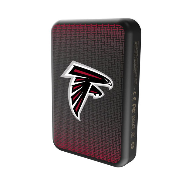 Atlanta Falcons Linen Wireless Mag Power Bank Solo.Jpg