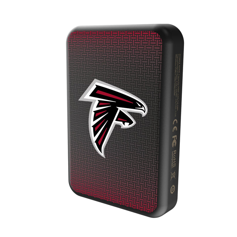 Atlanta Falcons Linen Wireless Mag Power Bank Solo.Jpg