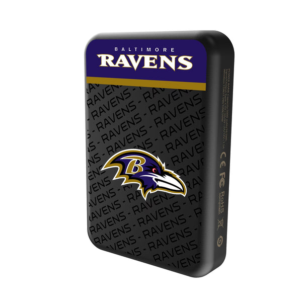 Baltimore Ravens Endzone Plus Wireless Mag Power Bank Solo.Jpg