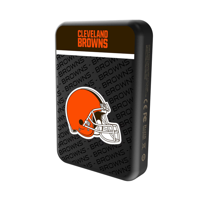 Cleveland Browns Endzone Plus Wireless Mag Power Bank Solo.Jpg