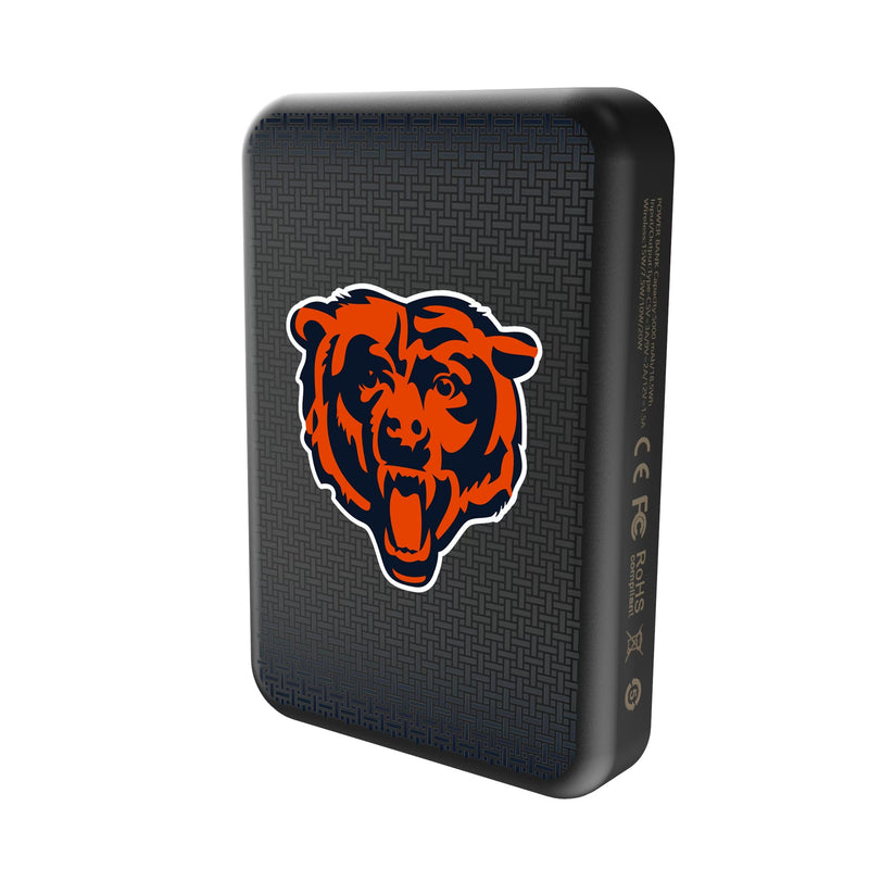 Chicago Bears Linen Wireless Mag Power Bank Solo.Jpg