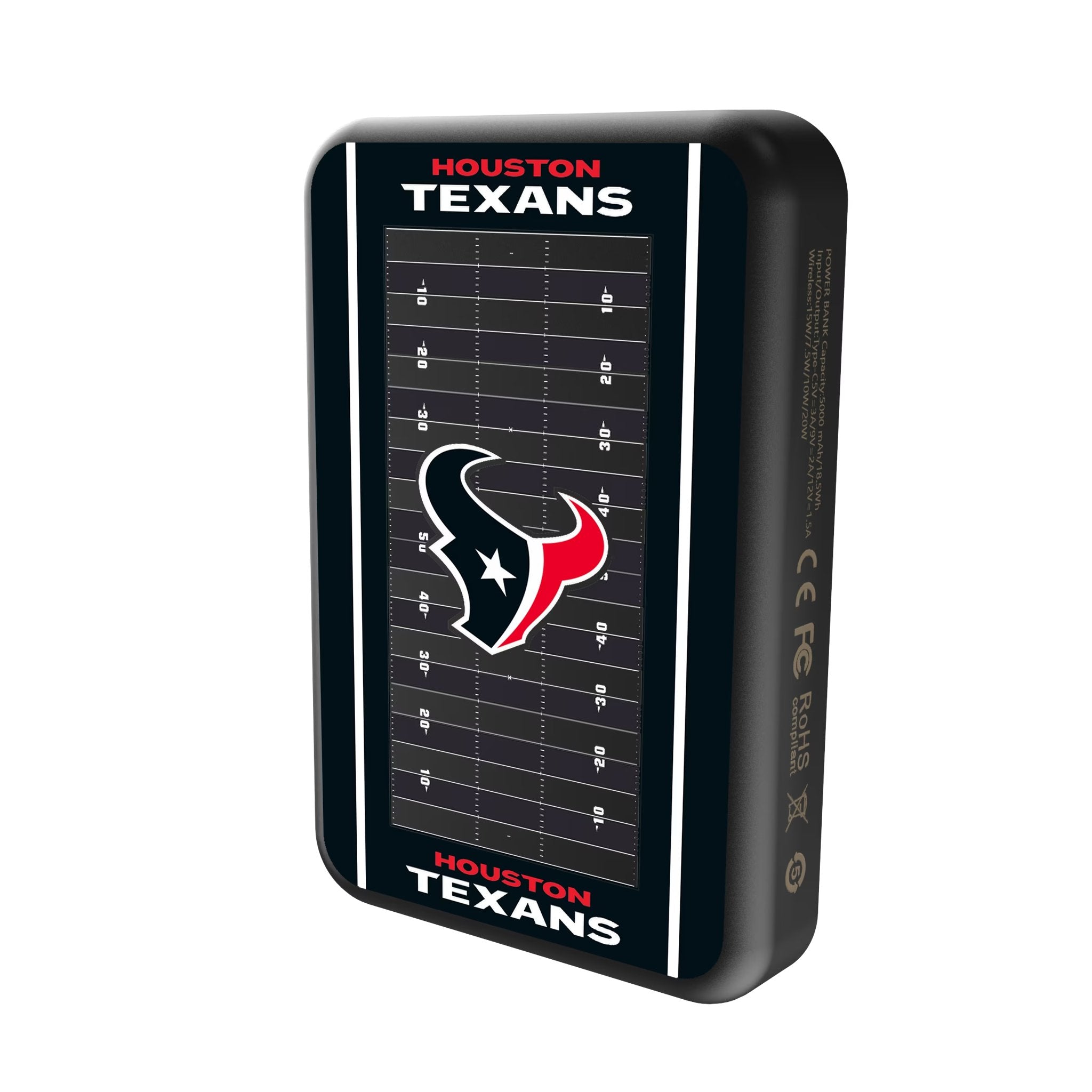 Houston Texans Field Wireless Mag Power Bank Solo.Jpg