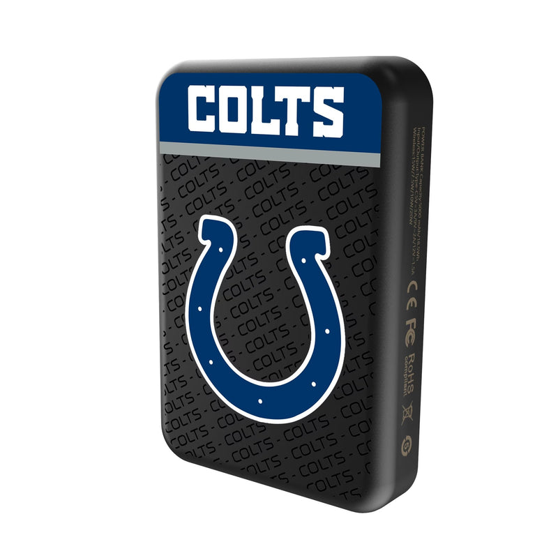 Indianapolis Colts Endzone Plus Wireless Mag Power Bank Solo.Jpg