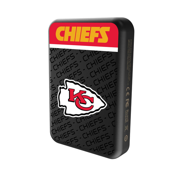 Kansas City Chiefs Endzone Plus Wireless Mag Power Bank Solo.Jpg