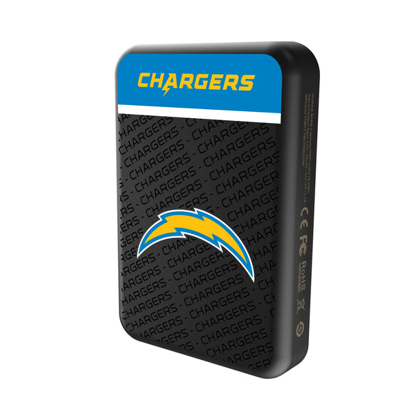 Los Angeles Chargers Endzone Plus Wireless Mag Power Bank Solo.Jpg