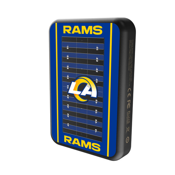 Los Angeles Rams Field Wireless Mag Power Bank Solo.Jpg