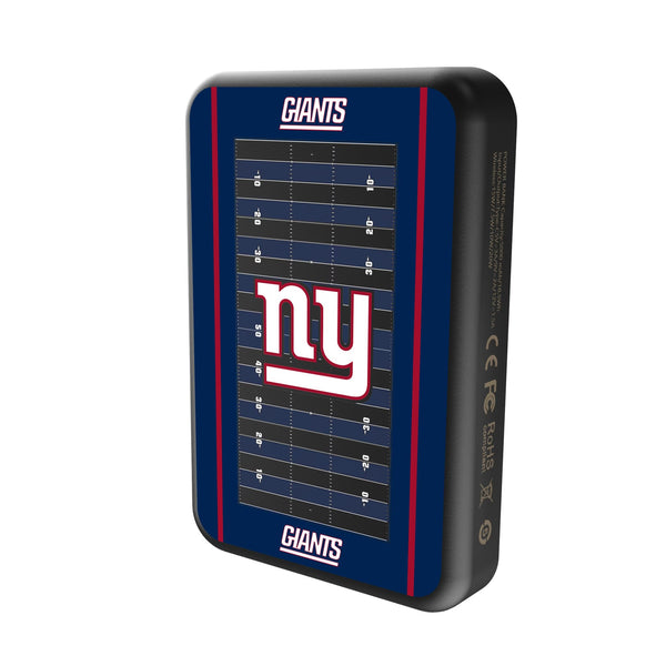 New York Giants Field Wireless Mag Power Bank Solo.Jpg