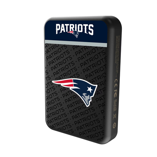 New England Patriots Endzone Plus Wireless Mag Power Bank Solo.Jpg