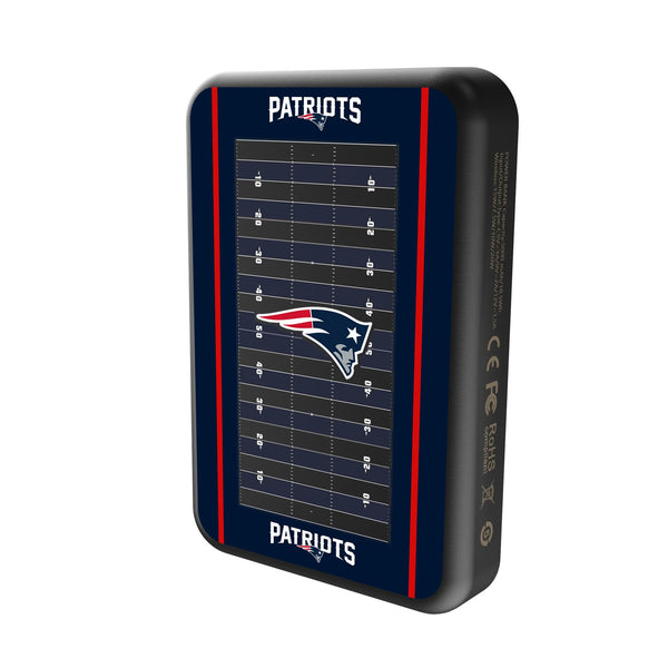 New England Patriots Field Wireless Mag Power Bank Solo.Jpg