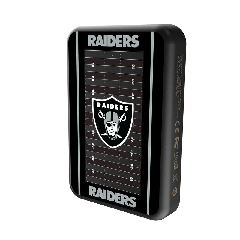 Las Vegas Raiders Field Wireless Mag Power Bank Solo.Jpg