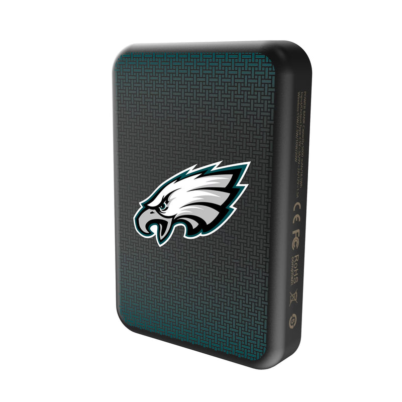Philadelphia Eagles Linen Wireless Mag Power Bank Solo.Jpg