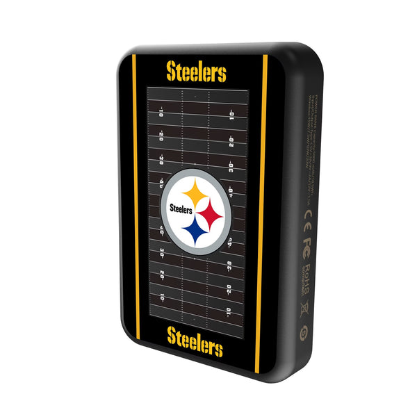 Pittsburgh Steelers Field Wireless Mag Power Bank Solo.Jpg