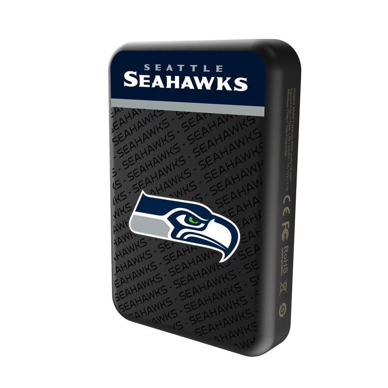 Seattle Seahawks Endzone Plus Wireless Mag Power Bank Solo.Jpg