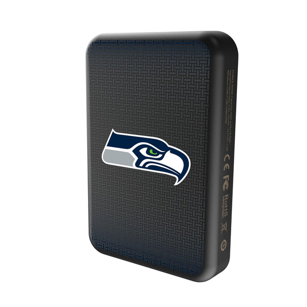 Seattle Seahawks Linen Wireless Mag Power Bank Solo.Jpg