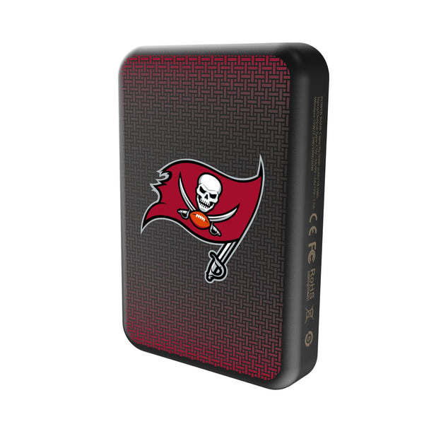 Tampa Bay Buccaneers Linen Wireless Mag Power Bank Solo.Jpg