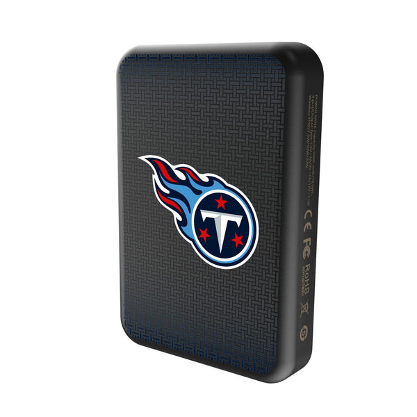 Tennessee Titans Linen Wireless Mag Power Bank Solo.Jpg