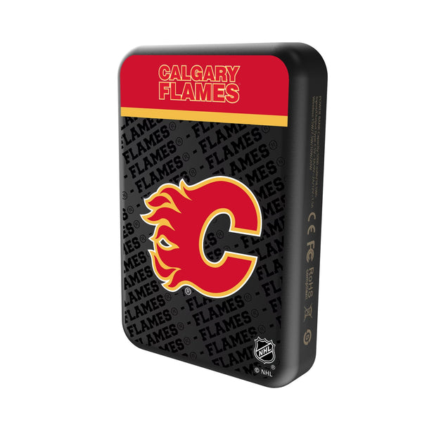Calgary Flames Endzone Plus Wireless Mag Power Bank Solo.Jpg