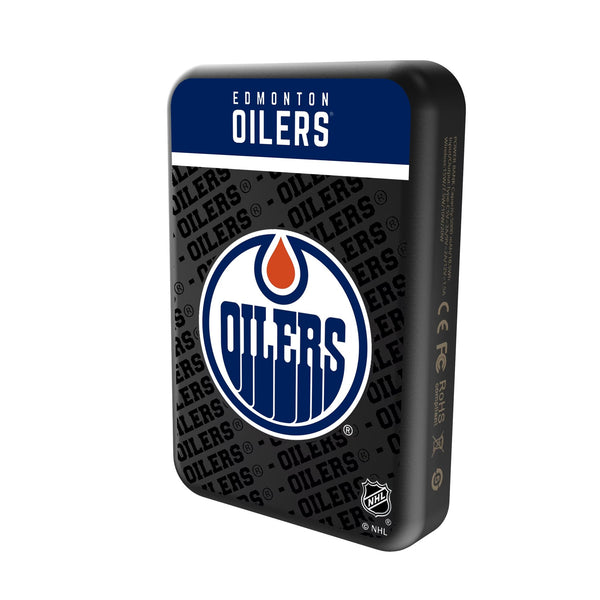 Edmonton Oilers Endzone Plus Wireless Mag Power Bank Solo.Jpg