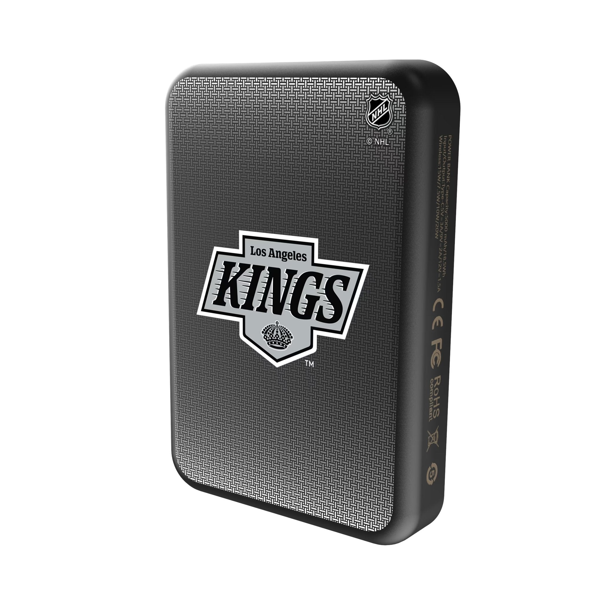LA Kings Linen Wireless Mag Power Bank Solo.Jpg