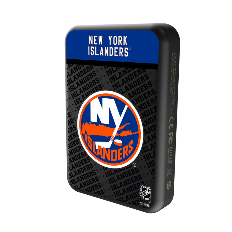 New York Islanders Endzone Plus Wireless Mag Power Bank Solo.Jpg