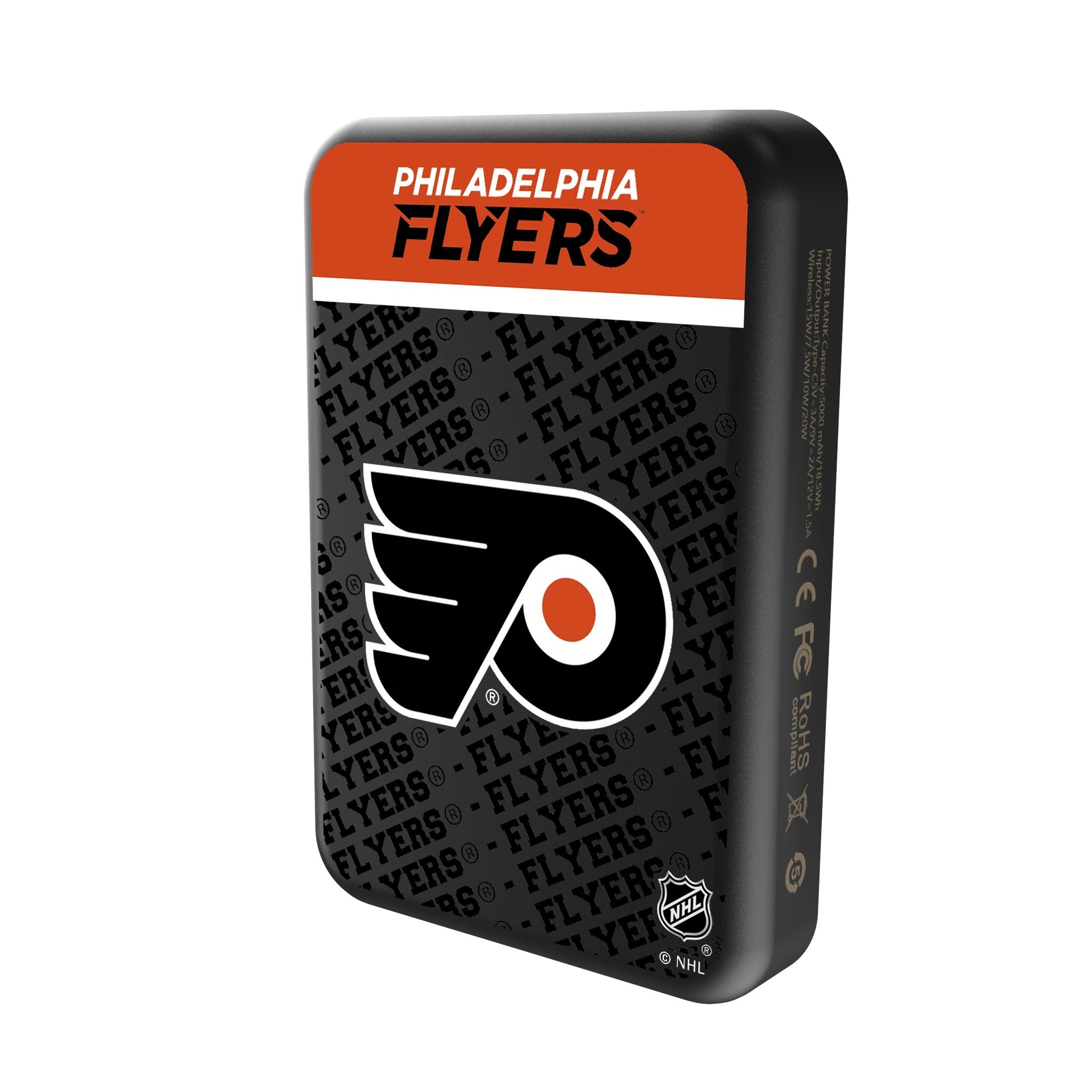 Philadelphia Flyers Endzone Plus Wireless Mag Power Bank Solo.Jpg