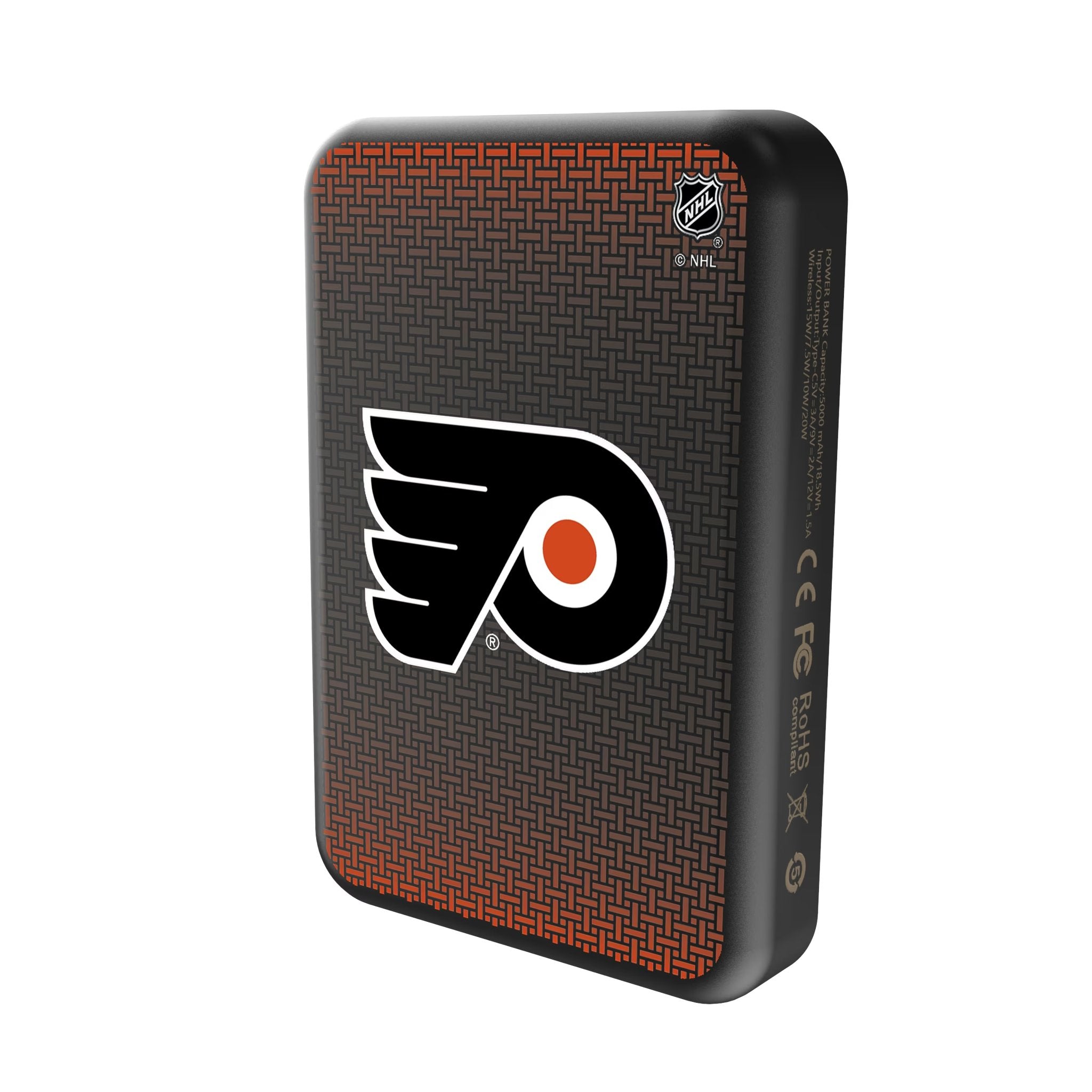 Philadelphia Flyers Linen Wireless Mag Power Bank Solo.Jpg