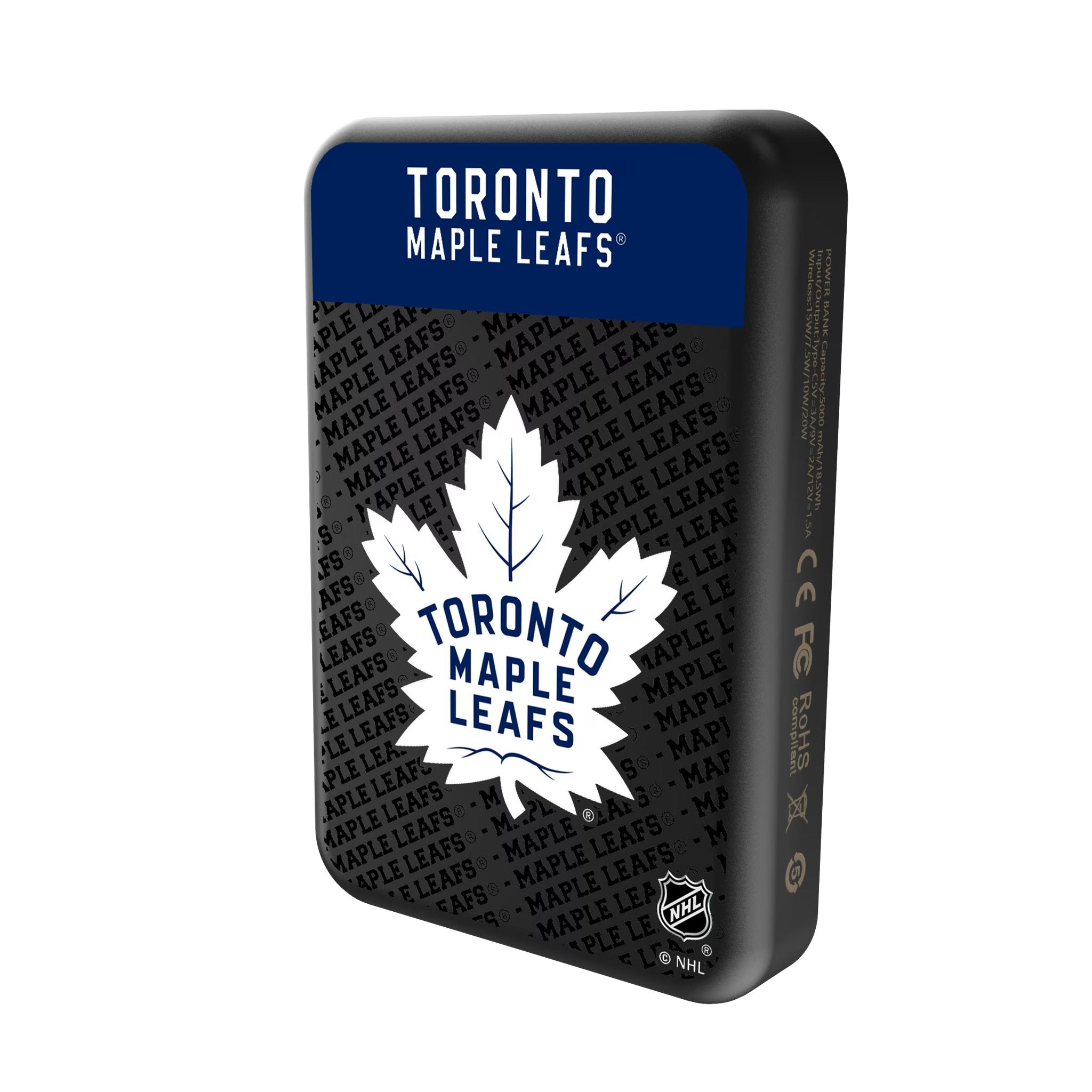 Toronto Maple Leafs Endzone Plus Wireless Mag Power Bank Solo.Jpg