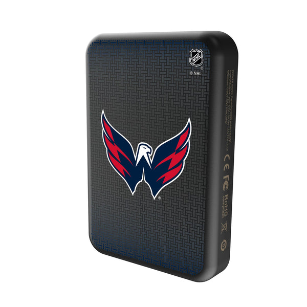 Washington Capitals Linen Wireless Mag Power Bank Solo.Jpg