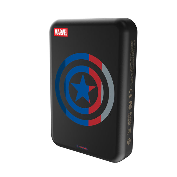 Marvel Avengers Captain America Sigil Wireless Mag Power Bank Solo.Jpg