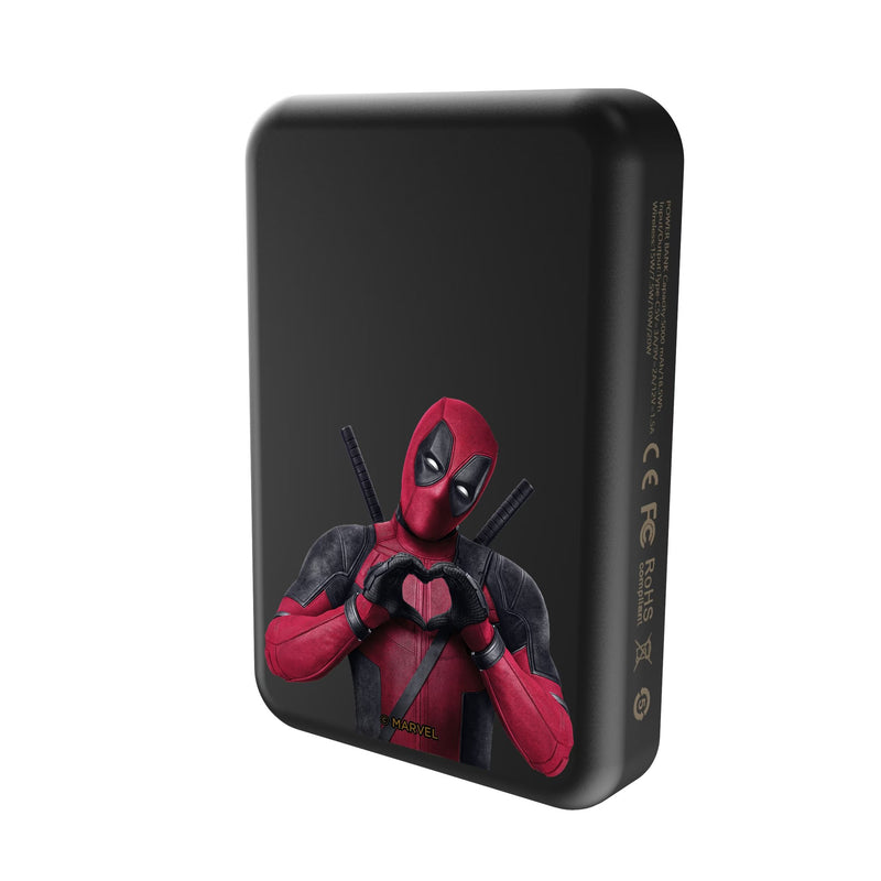 Marvel Deadpool Badge Wireless Mag Power Bank Solo.Jpg