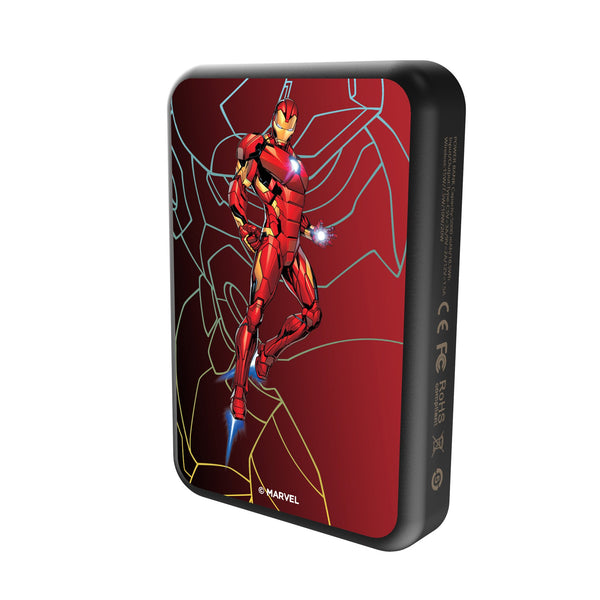 Marvel Avengers Iron Man MechLine Wireless Mag Power Bank Solo.Jpg