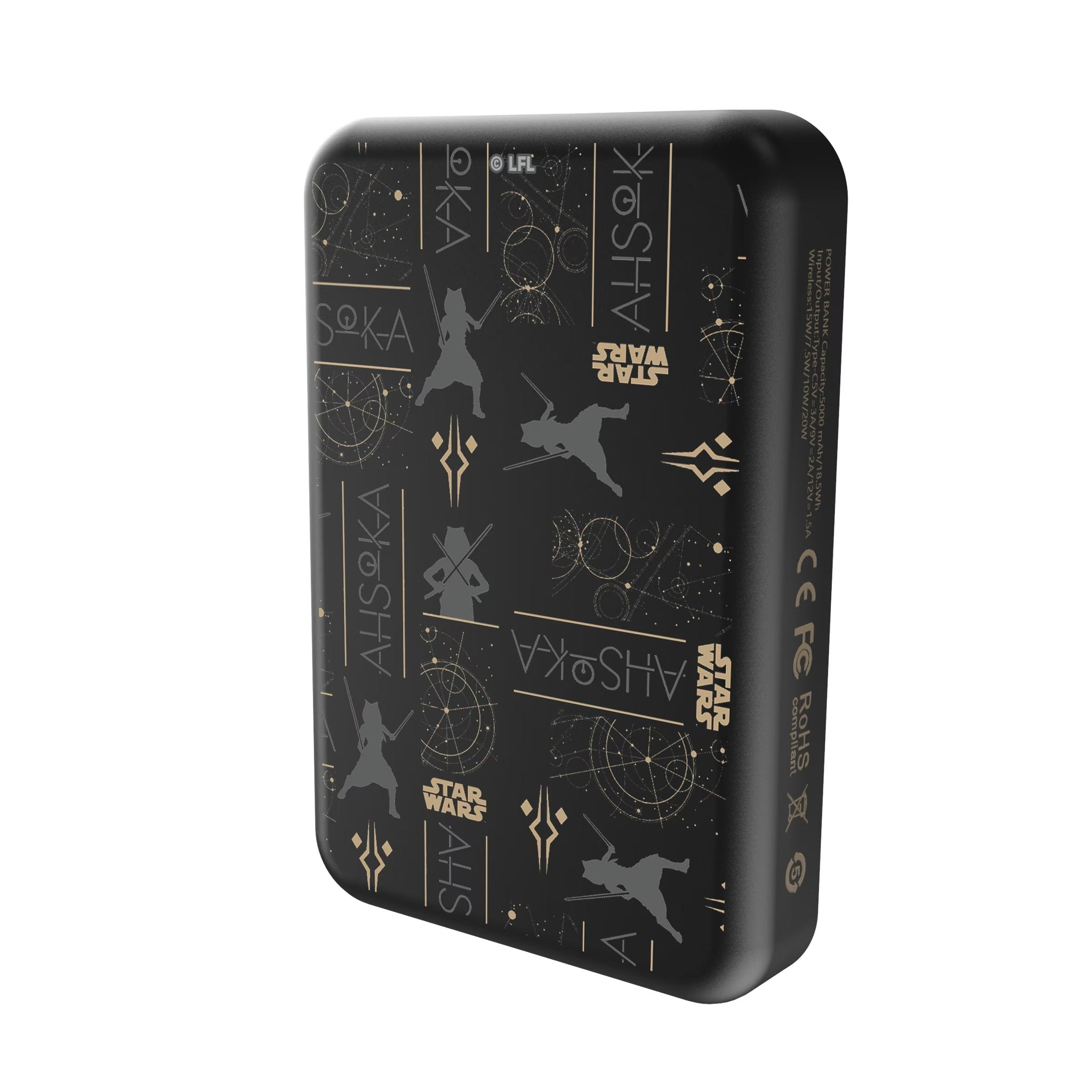 Star Wars Ahsoka Pattern Wireless Mag Power Bank Solo.Jpg