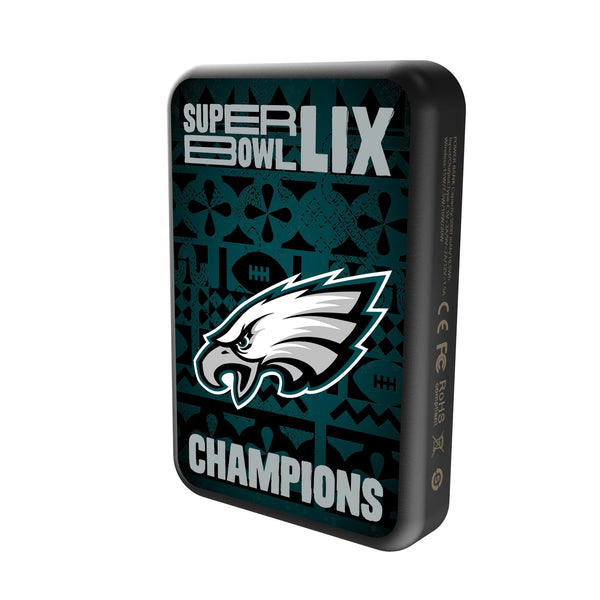 Philadelphia Eagles 2025 Super Bowl Wireless Mag Power Bank Solo.Jpg