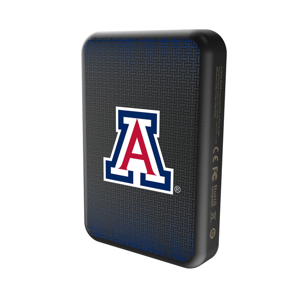 University of Arizona Wildcats Linen Wireless Mag Power Bank Solo.Jpg