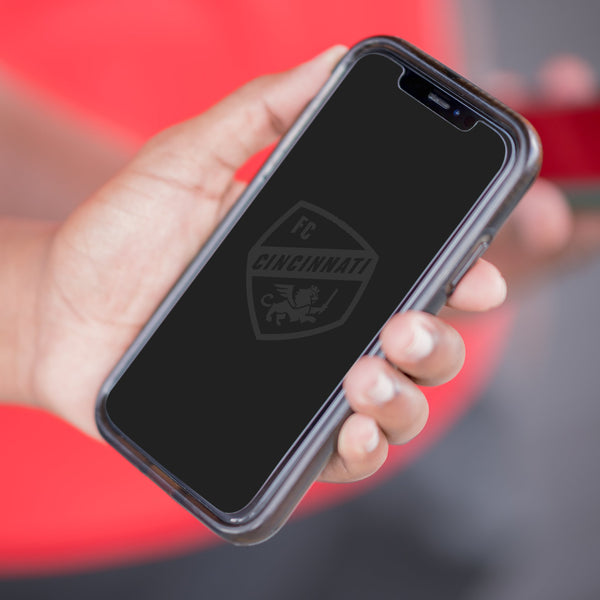 FC Cincinnati  Standard iPhone Privacy Screen Protector Lifestyle.Jpg