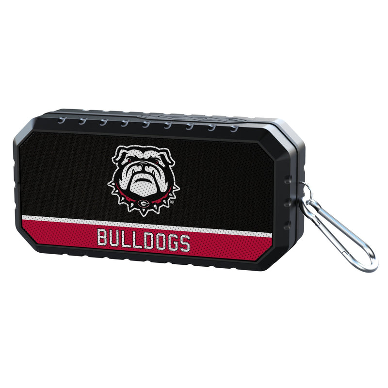 University of Georgia Bulldogs Uga Endzone Solid Bluetooth Speaker Front.Jpg