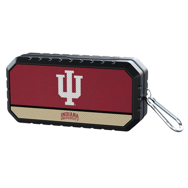 Indiana University Hoosiers Endzone Solid Bluetooth Speaker Front.Jpg